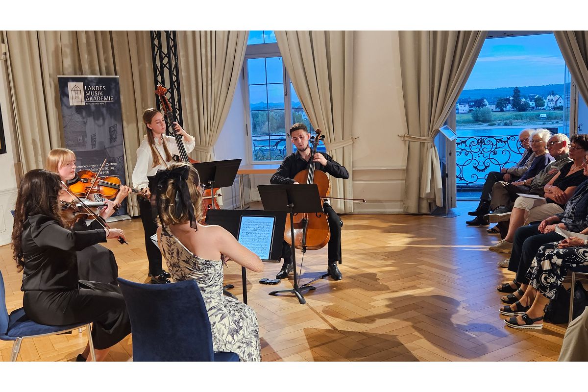 Kammermusikabend im Gartensaal 2025. (Foto: Angelika Hollmann)
