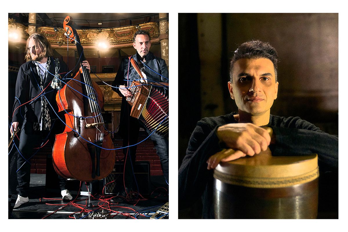 links: Duo DYAD aus Frankreich und Belgien (Foto: ZIGZAGWORLD) | rechts: Mohamad Reza Mortazavi aus dem Iran (Foto: Kaanan Brothers)