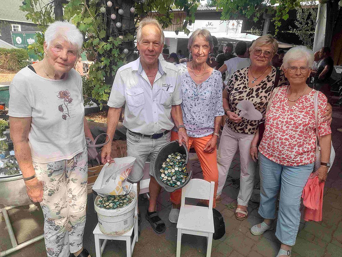 MGV Gl�ck-Auf Steckenstein sammelt Kronkorken f�r den guten Zweck