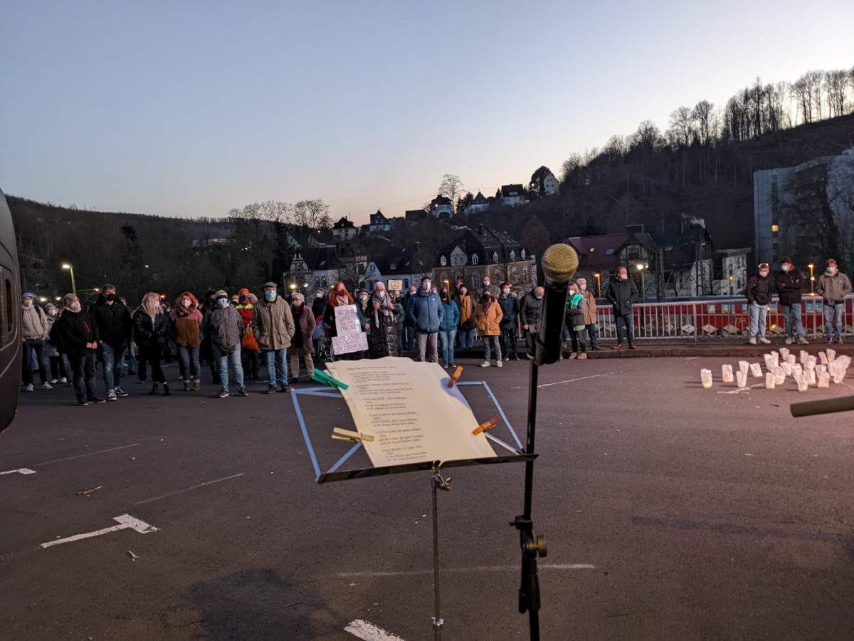 Gegen Krieg, Hass und Hetze: Kundgebung in Kirchen am Sonntag (6. Mrz) 
