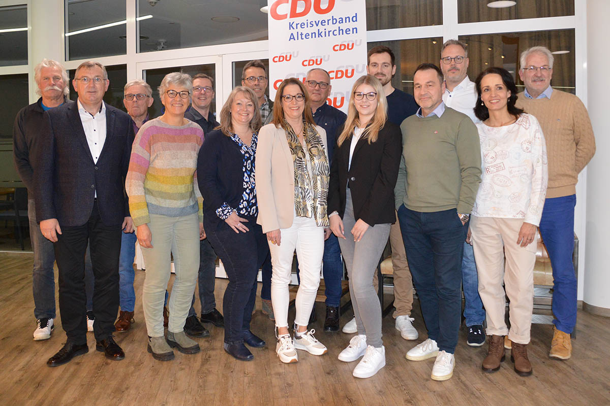 CDU Altenkirchen prsentiert ihre Kandidaten fr die Stadtratswahl