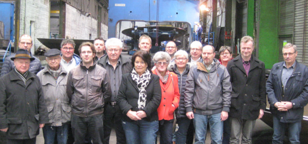 Die CDU war zu Gast beim Bdenpresswerk in Daaden. (Foto: CDU)