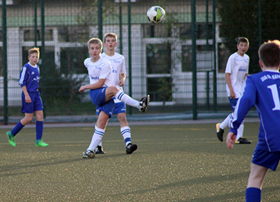 Micha Fuchs bei einem seiner Tore. Foto: Verein