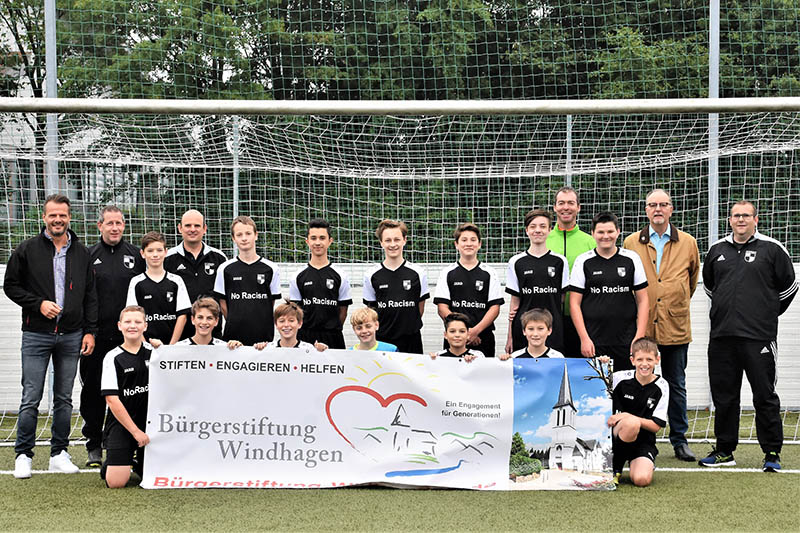 Brgerstiftung Windhagen untersttzt Jugend des SV Windhagen