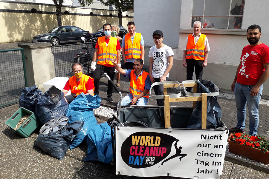 Neuwied: Cleanup im Hofgrndchen und Umgebung