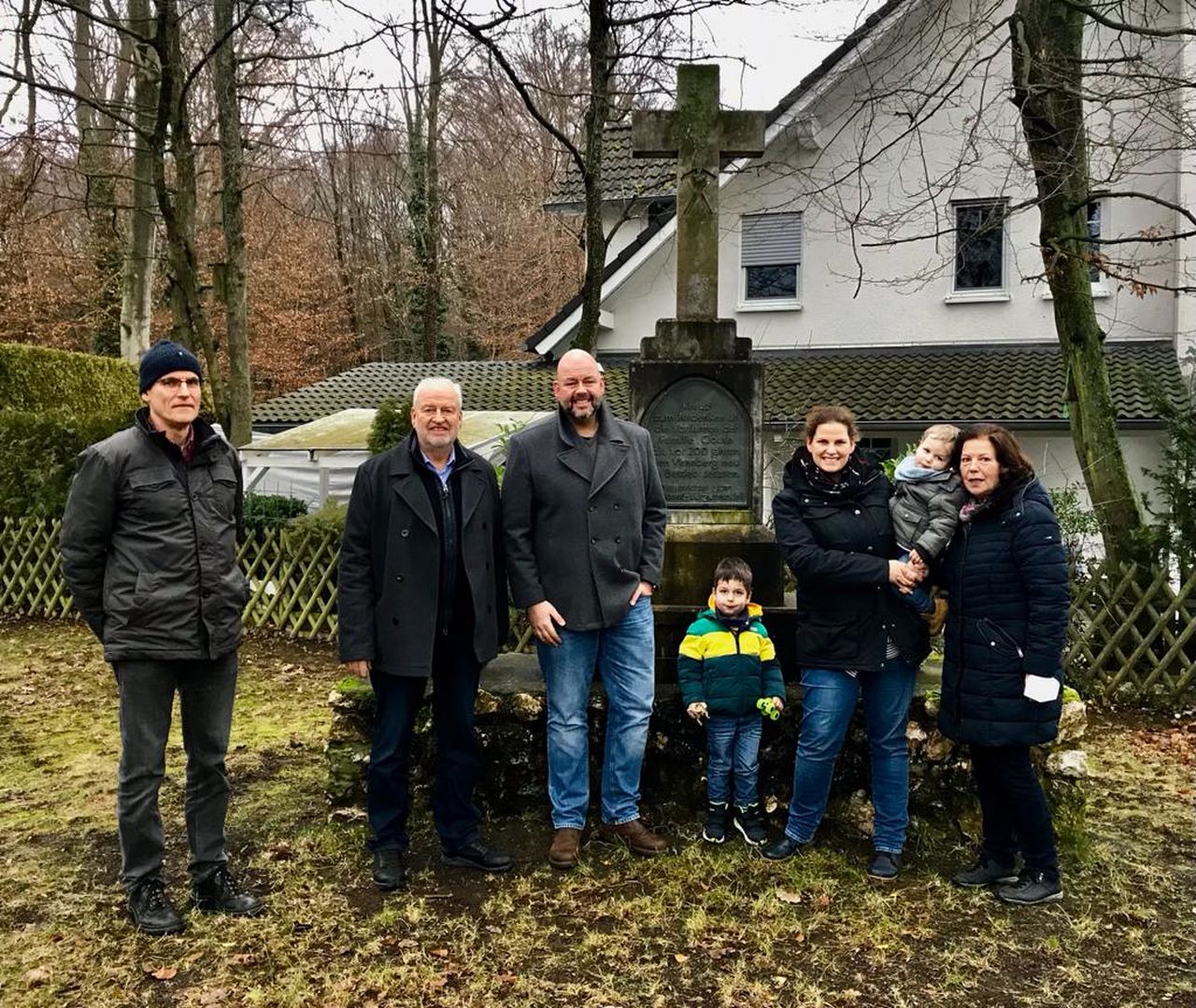 Familie Clouth in Rheinbreitbach. Foto: Heimatverein Rheinbreitbach