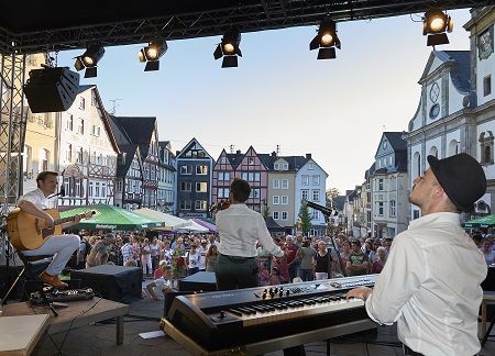 Cobario beim Alter Markt in Hachenburg. (Foto: Matthias Ketz)