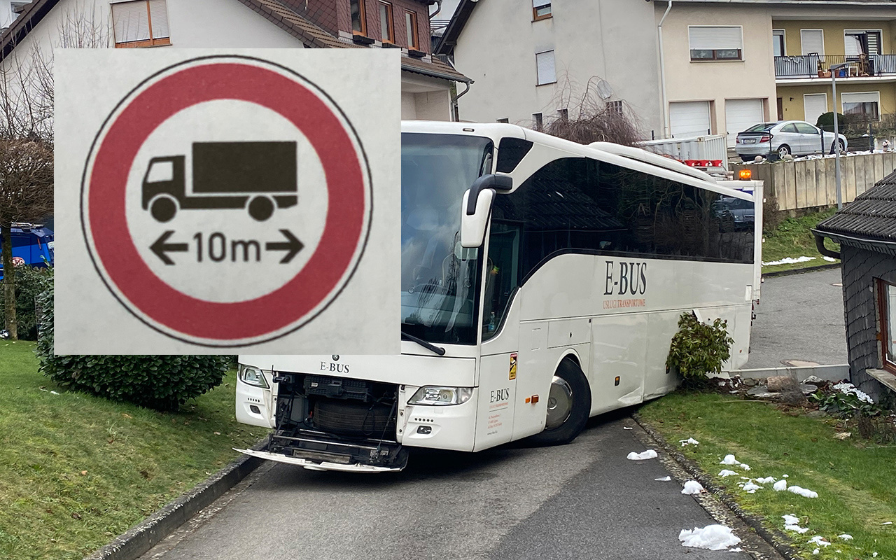 Ein Verkehrsschild soll nun Abhilfe schaffen. (Foto: KathaB)