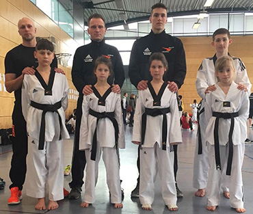 Das erfolgreiche Sporting Taekwondo Team. Foto: Verein