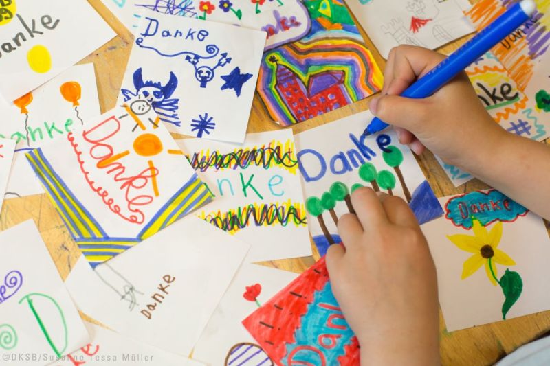 Der Kinderschutzbund bedankt sich. Foto: Susanne Tessa Mller