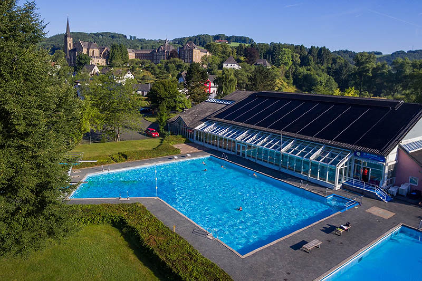 Das Wiedtalbad in Hausen. (Foto: Andreas Pacek)