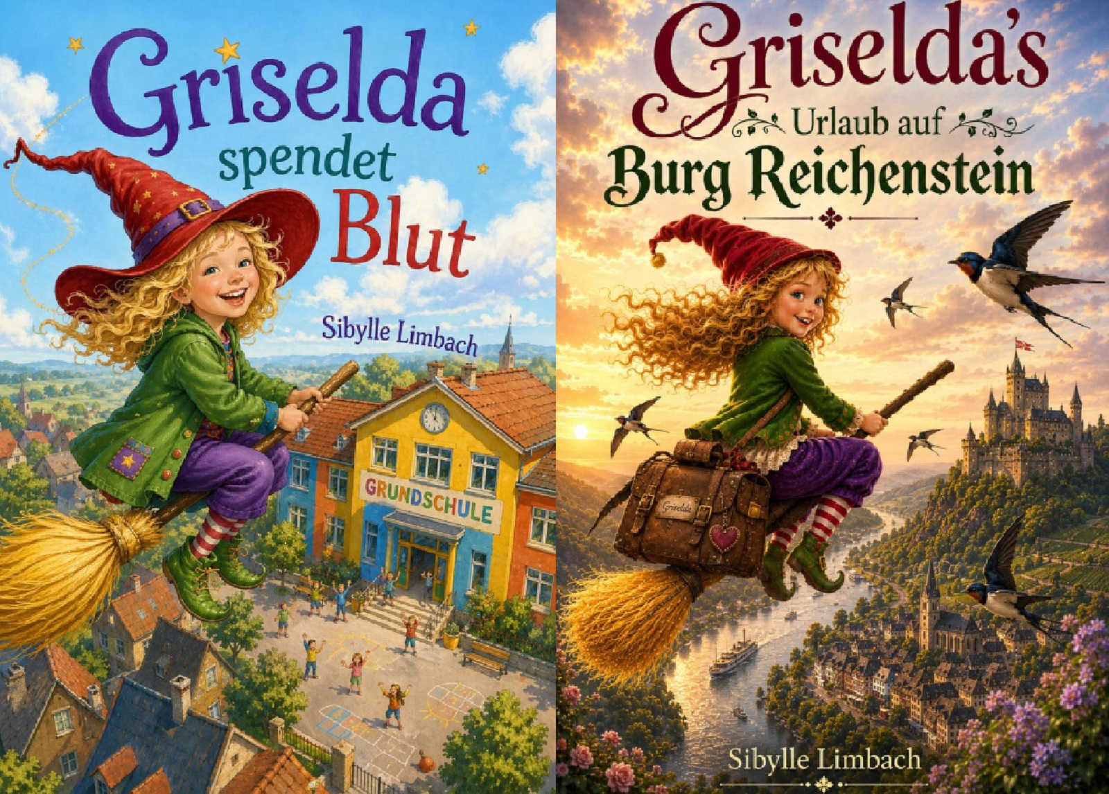Die Buchtitel. (Quelle: Sibylle Limbach)