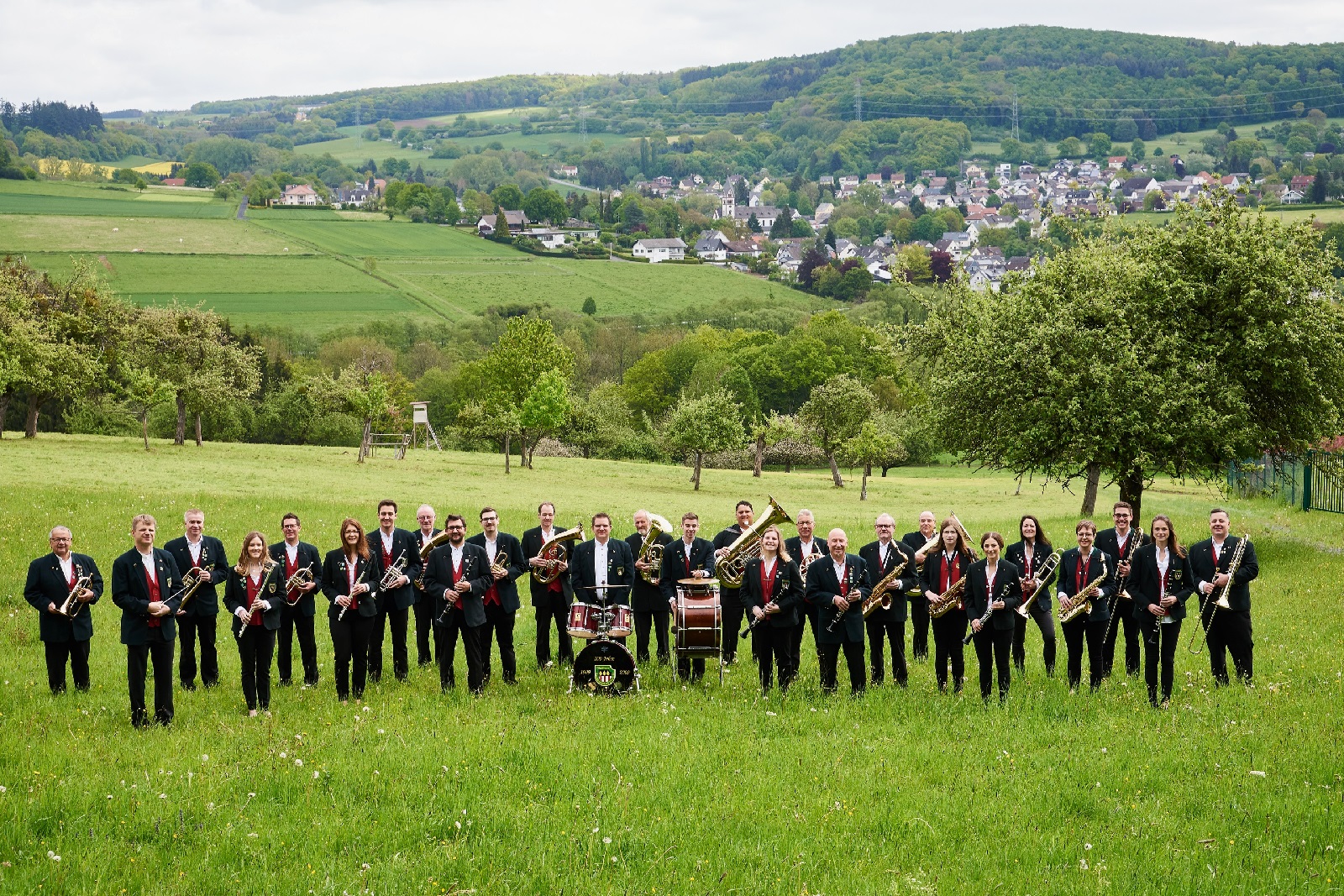 Der Musikverein Langendernbach. (Foto: Sabine Steidl)