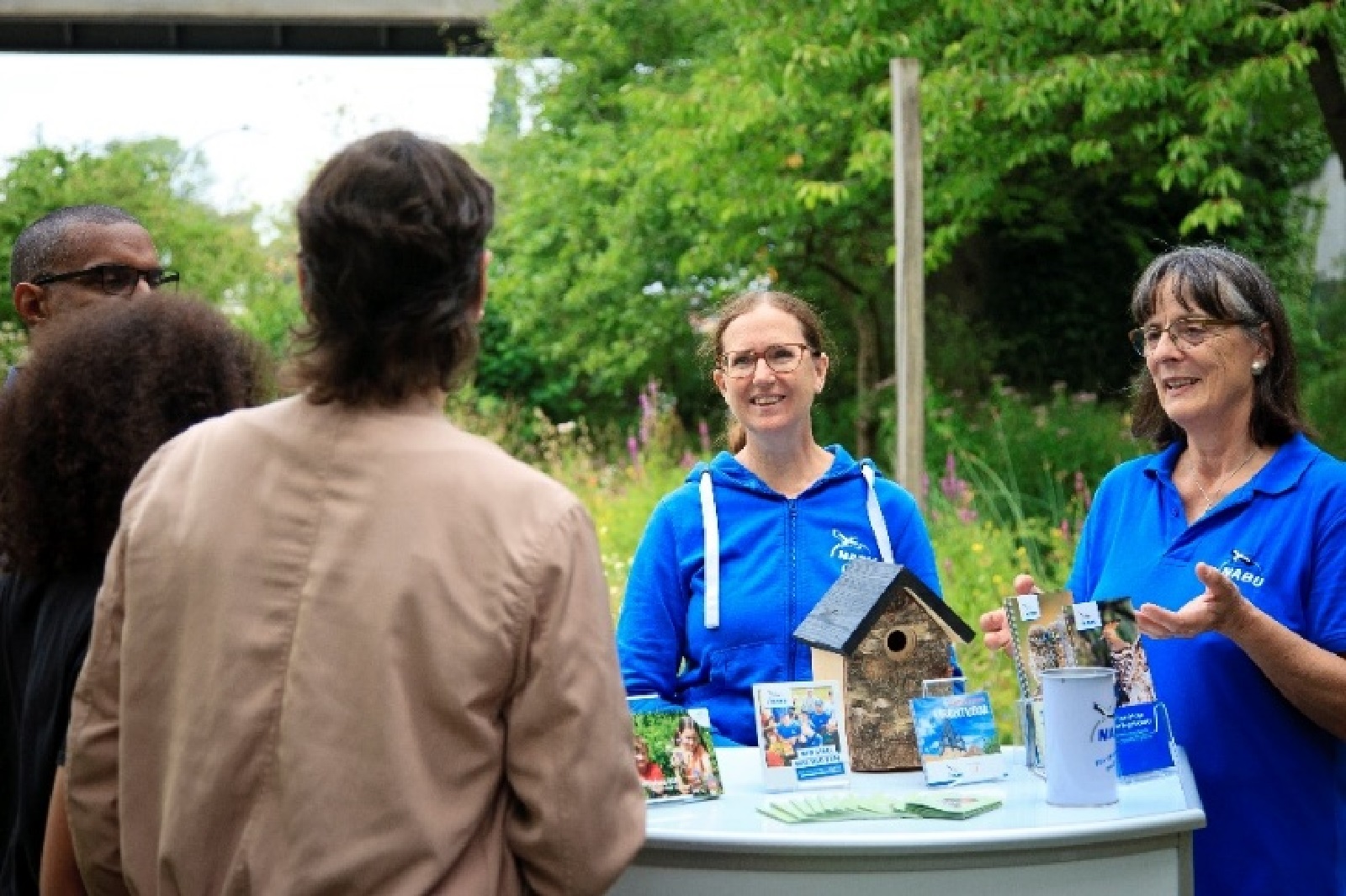 NABU Infostand. (Foto: NABU/Thomas Dr�se)