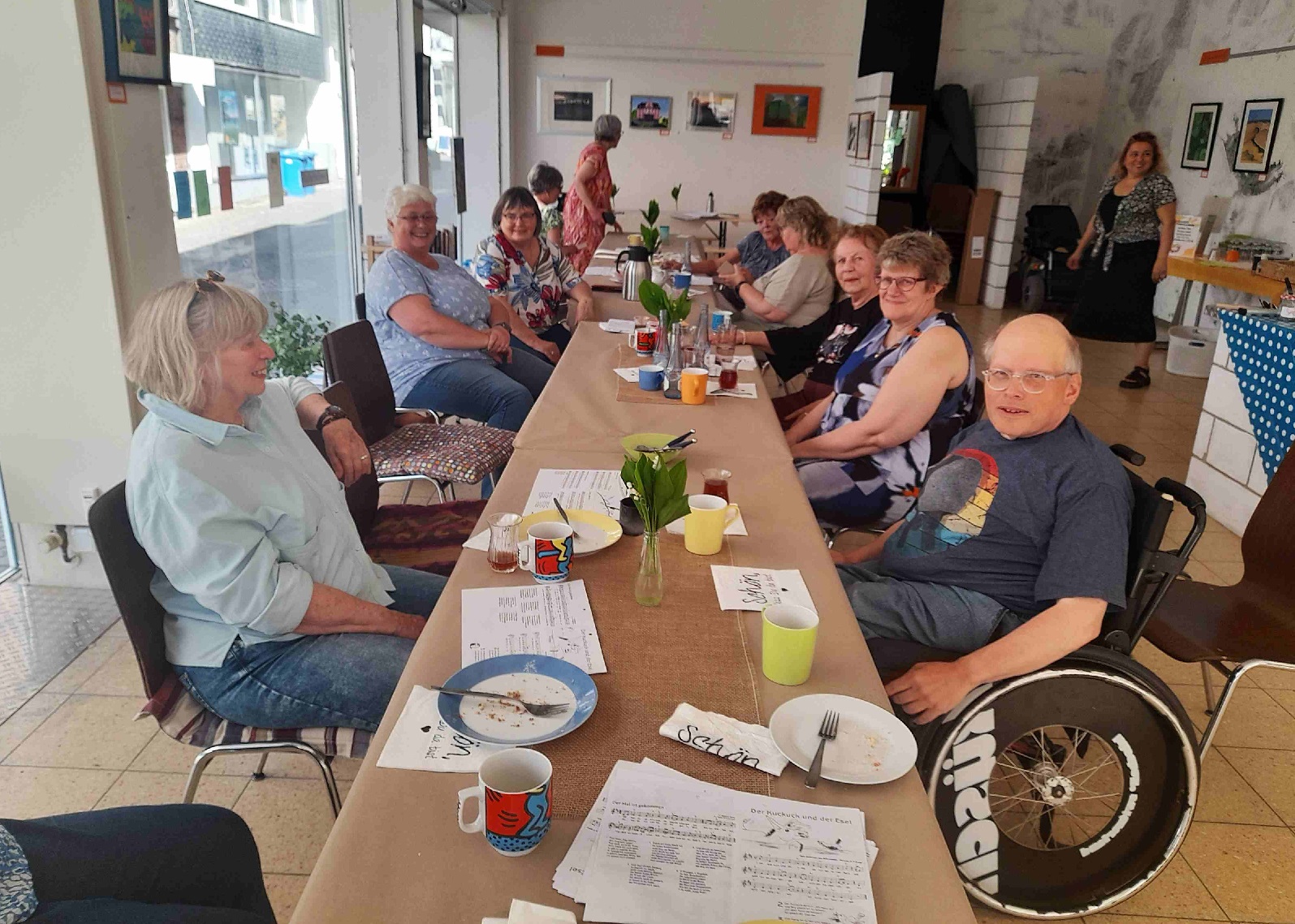 Erster Kaffeeklatsch im B�rgertreff Wissen zieht Besucher an
