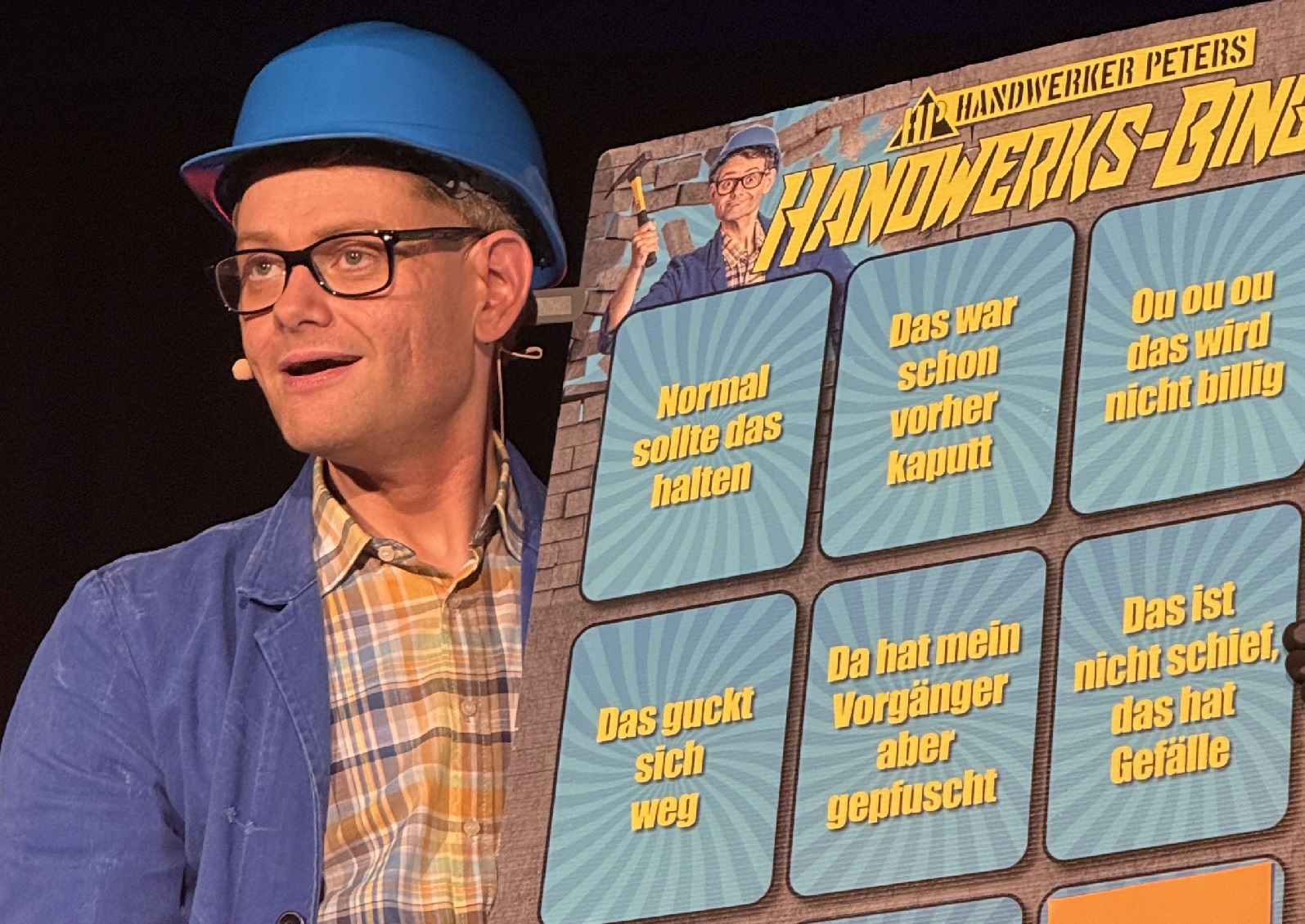 Handwerker Peters. (Quelle/alle Fotos: W�ller Helfen e.V.)