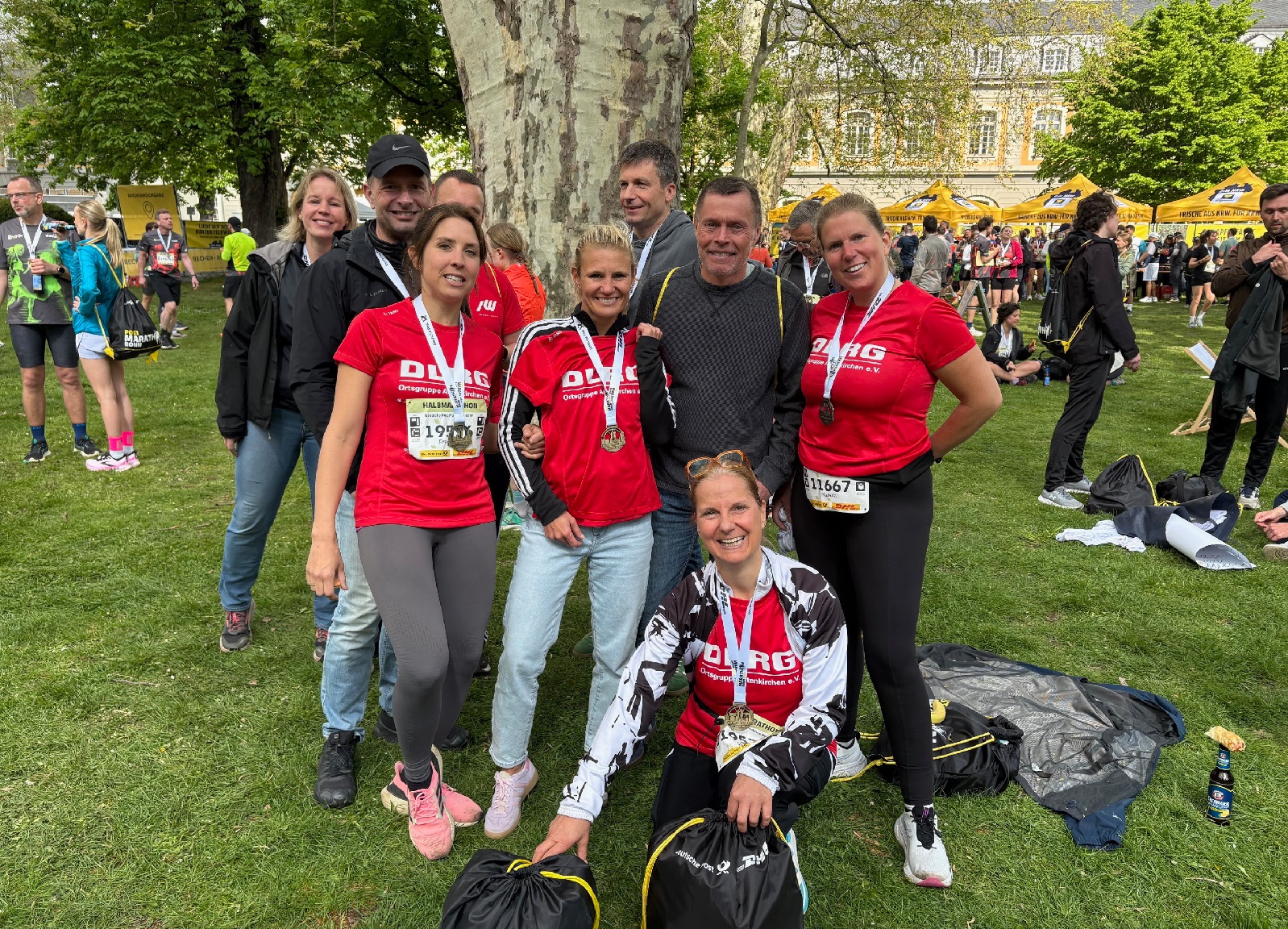 Die L�ufer aus Altenkirchen. (Quelle: Jana Pflicht)