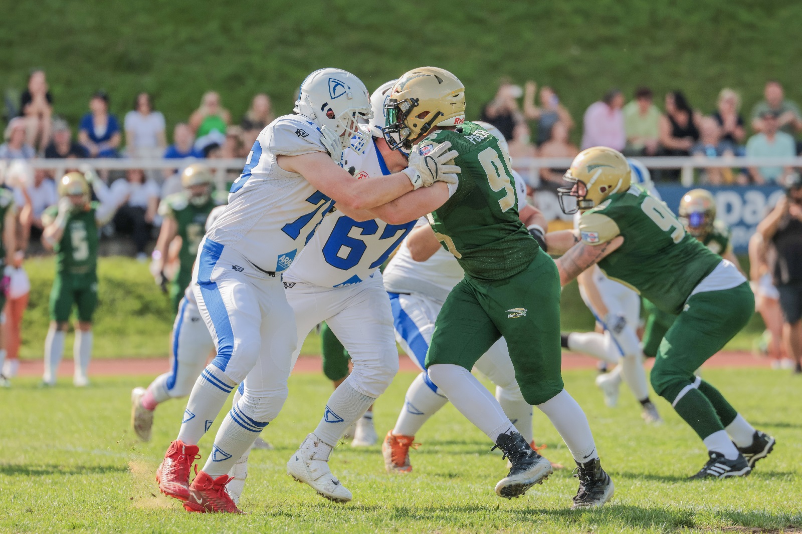 Fighting Farmers versus Kassel Titans. (Foto: @elembee/Lena Br�ngel)