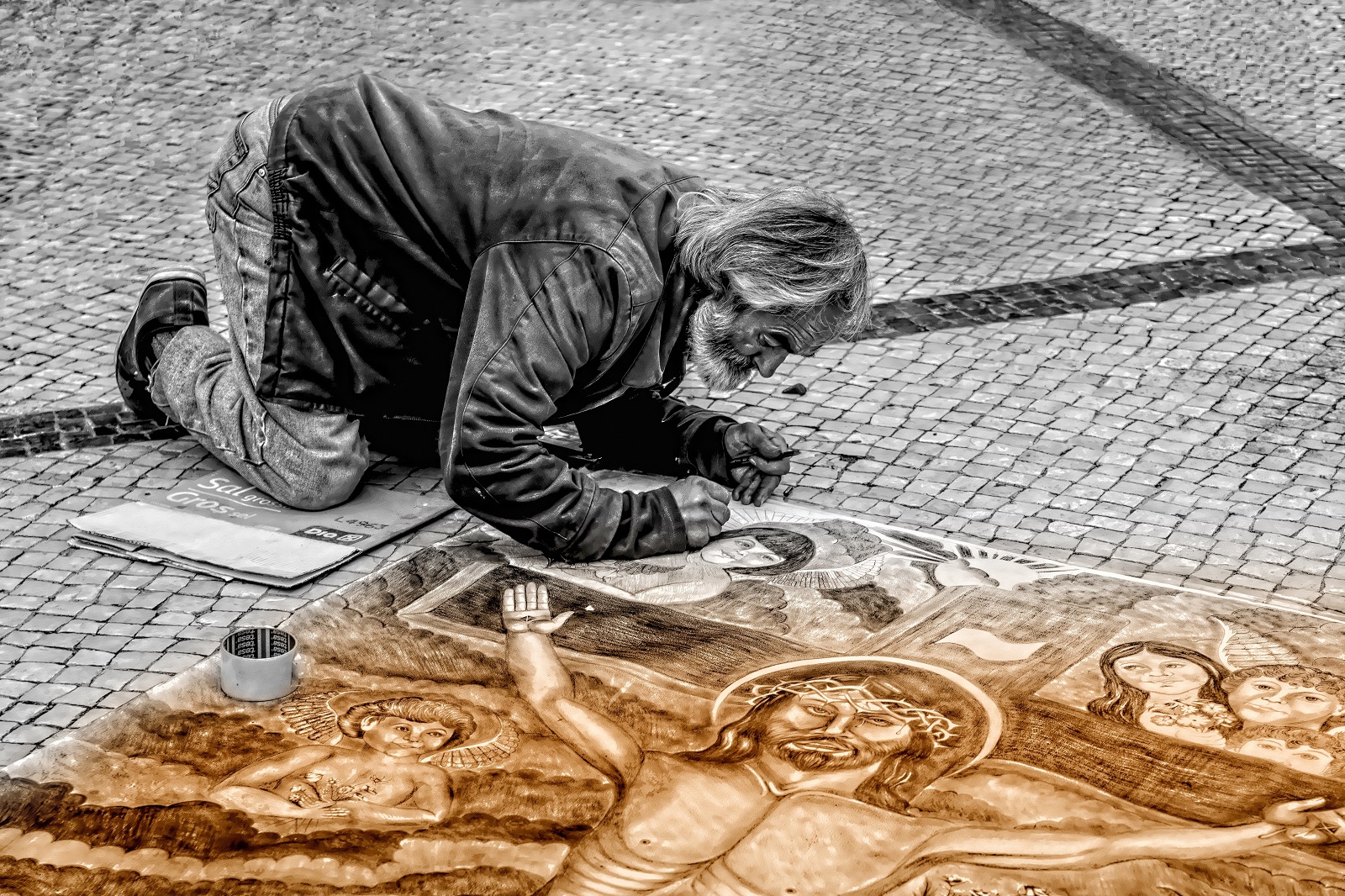 Nicht wenige Obdachlose sind talentierte K�nstler. (Quelle: Pixabay)