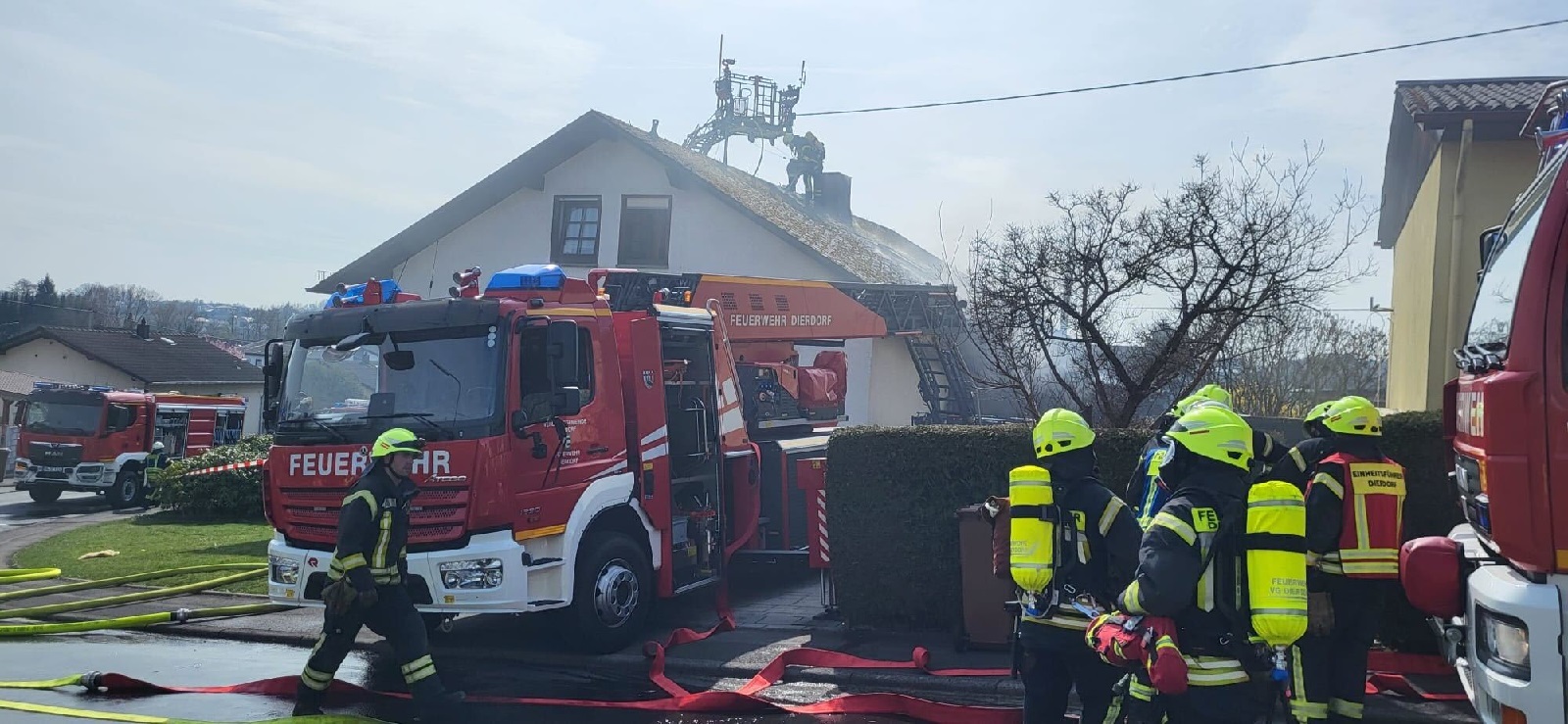 Einsatzstelle. (Alle Fotos: RS Media)