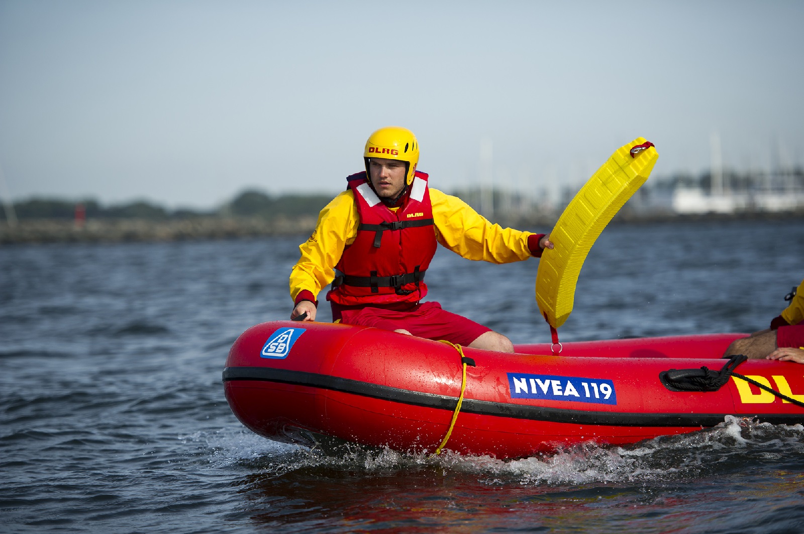 Rettungseinsatz. (Quelle: DLRG)