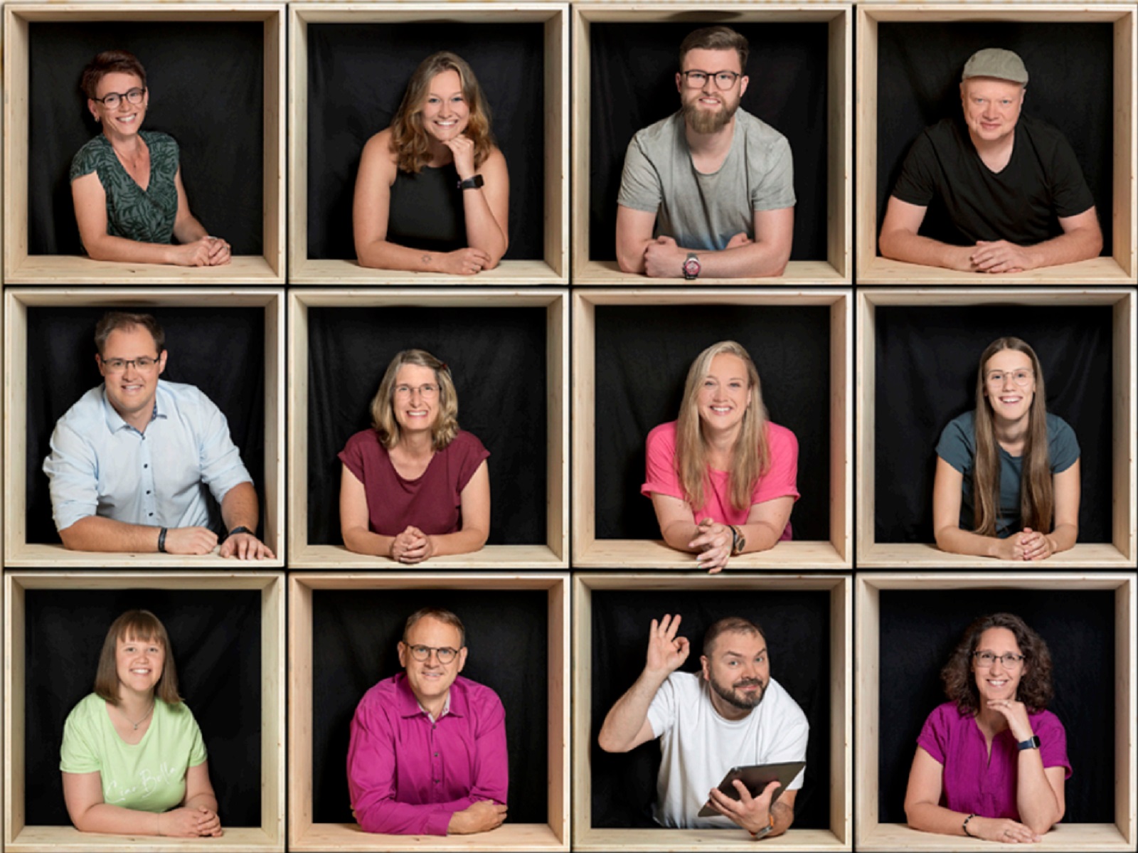 Ein Teil der Chormitglieder. (Fotos: R�der-Moldenhauer)