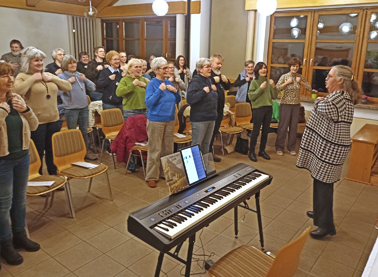 Singen ist gesund. (Foto: R�diger Stein)