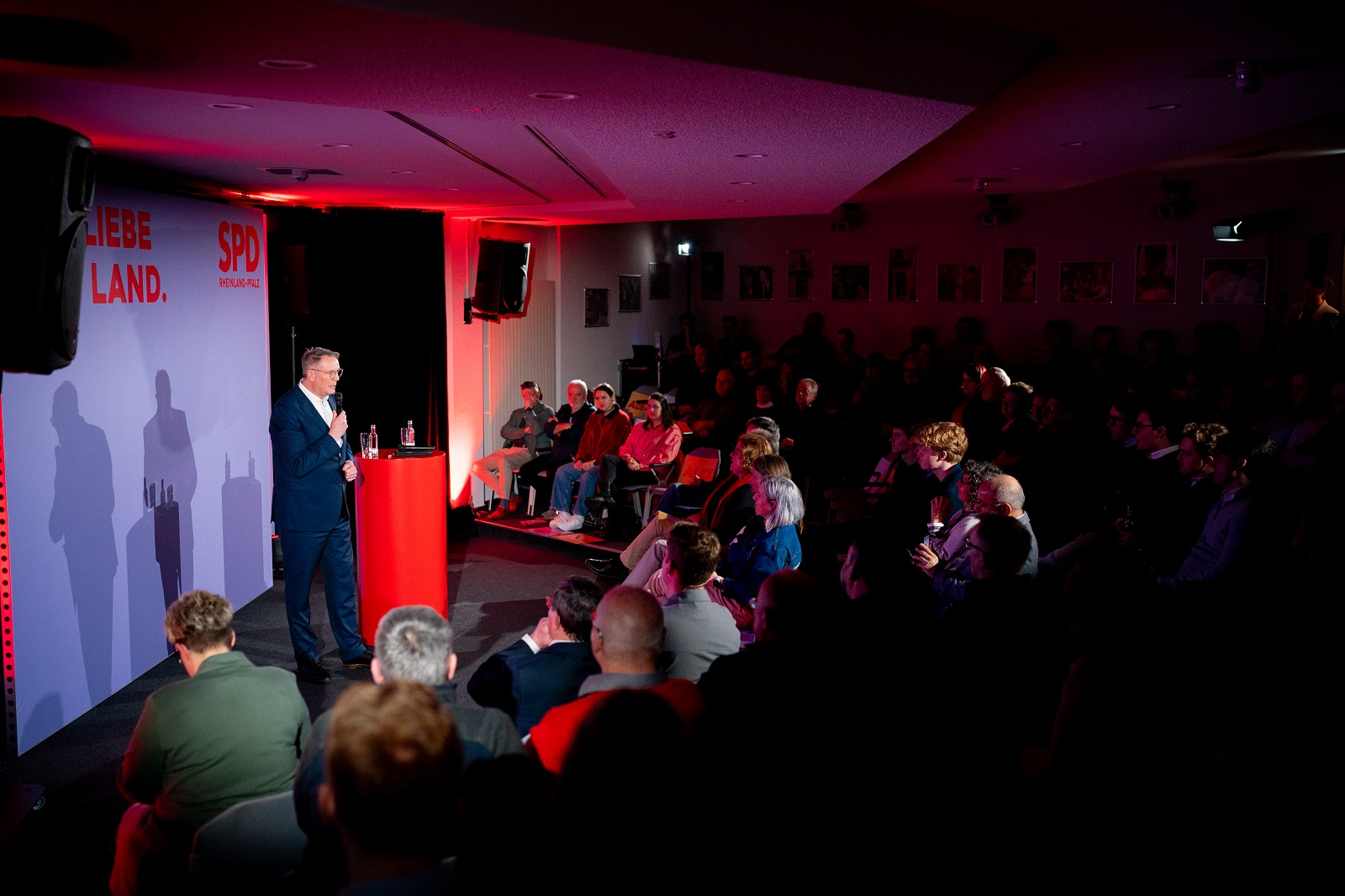 Alexander Schweitzer in Ransbach-Baumbach. (Quelle: SPD Rheinland-Pfalz)