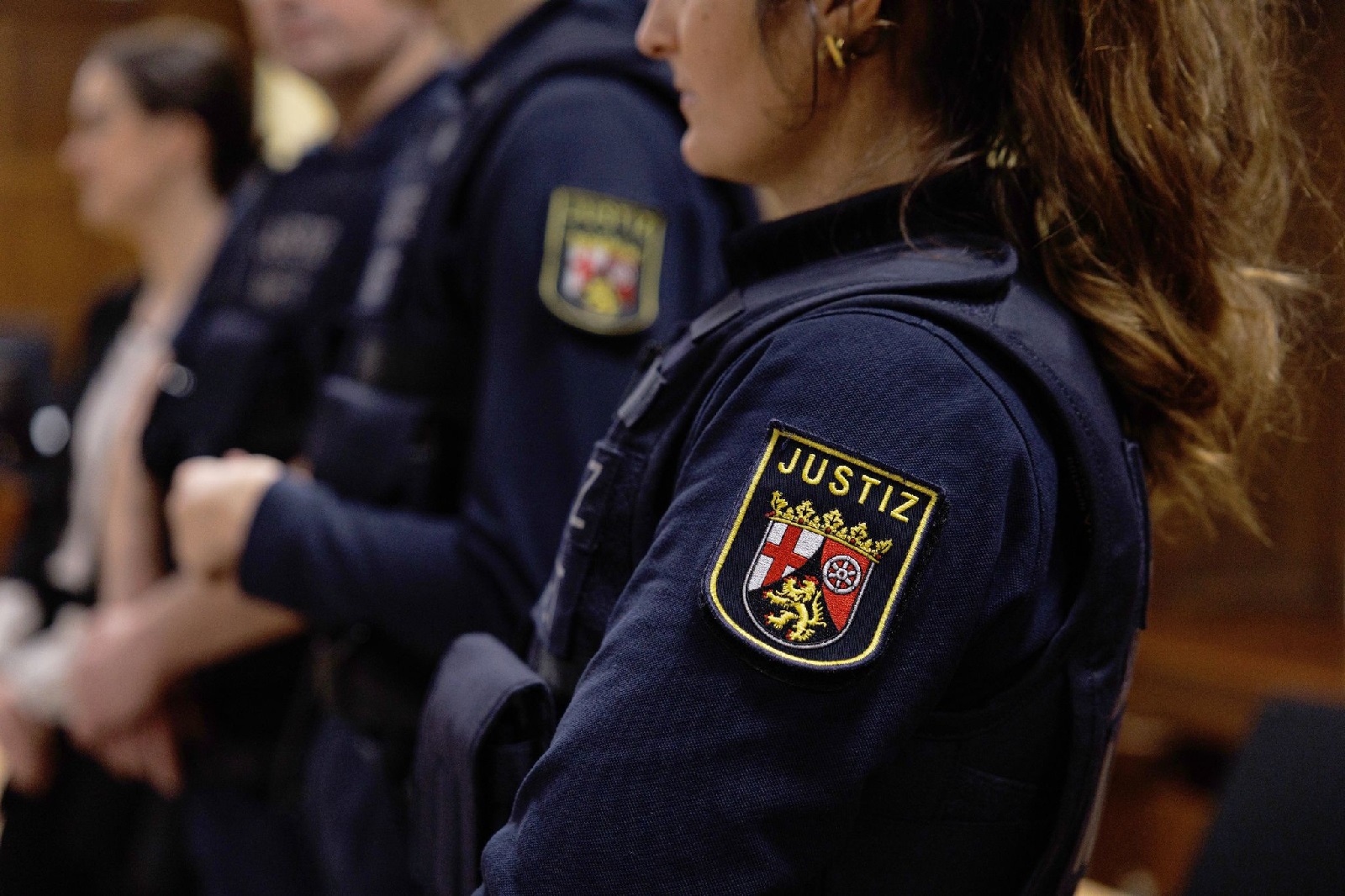 Sicherheit an Gerichten. (Foto: Hannes P. Albert/dpa)