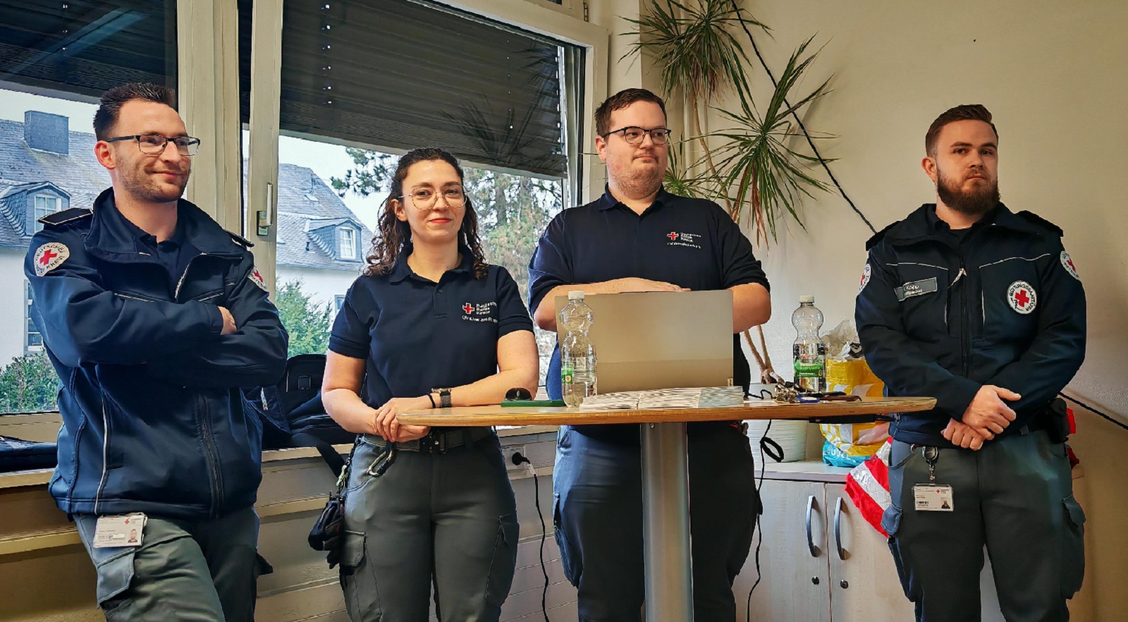 Bei der Pr�sentation. (Quelle: Daniel Popp)