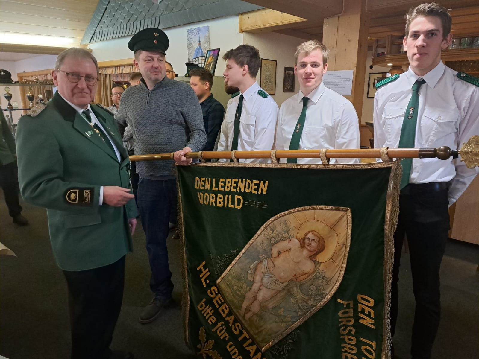 Aufnahme der Jungsch�tzen. (Foto: privat/Daniel Seibert)