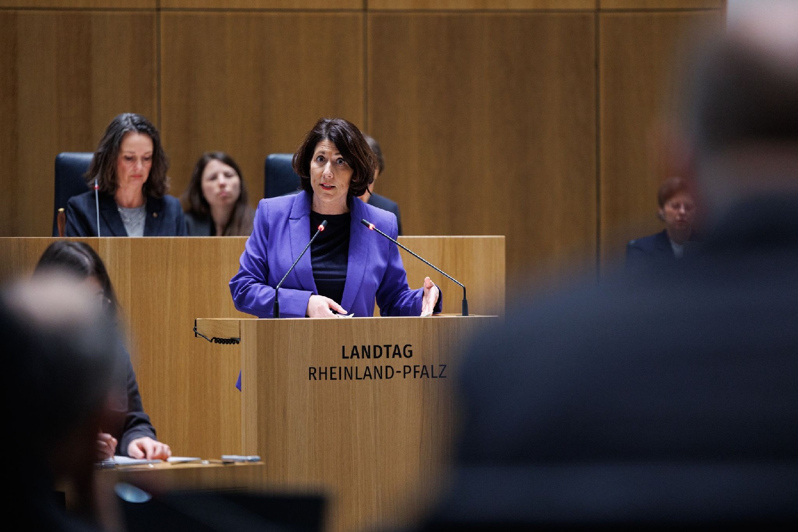 Plenarsitzung Landtag Rheinland-Pfalz. (Foto: Hannes P. Albert/dpa)
