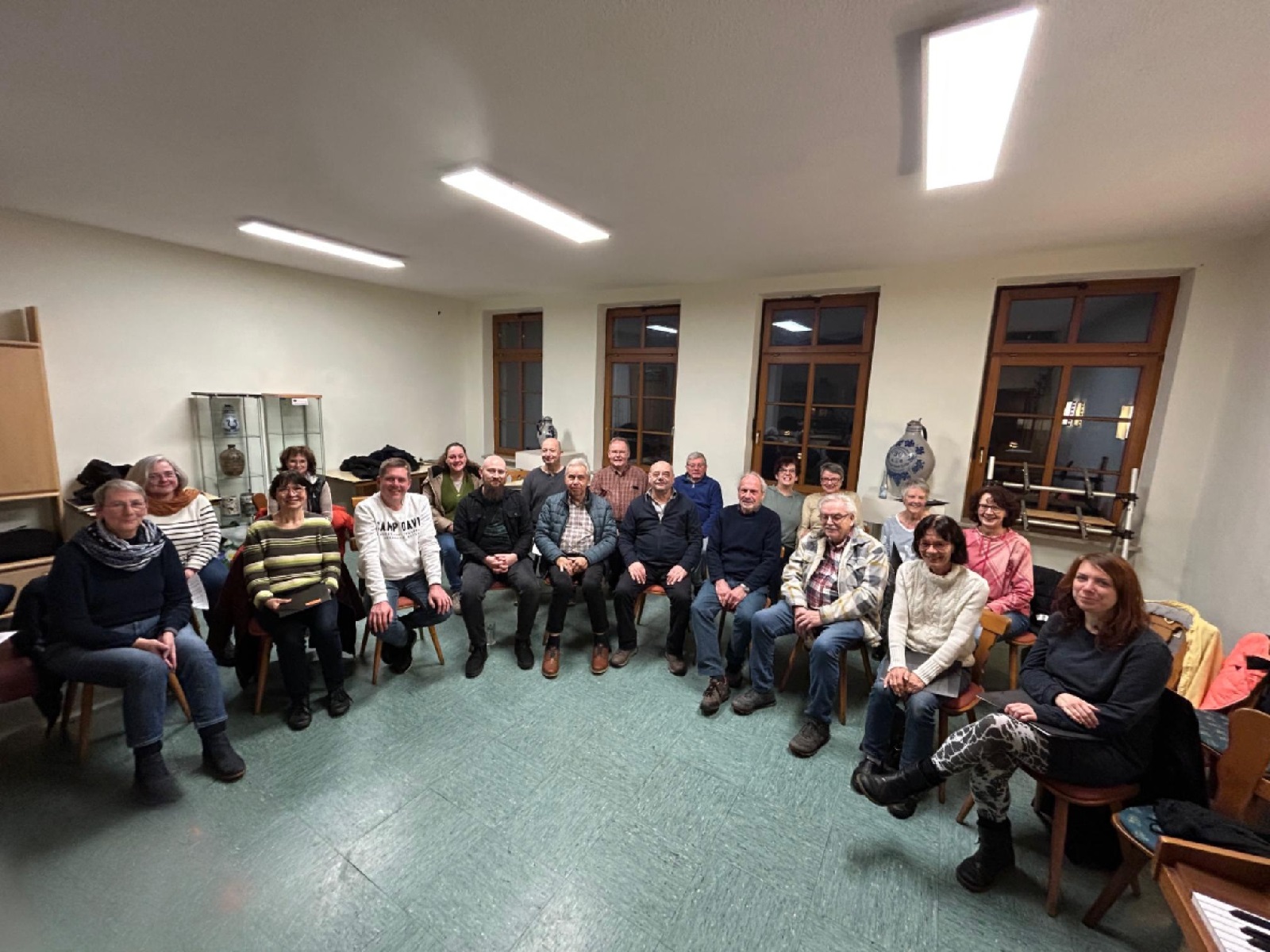 Treffen zur Chorprobe. (Foto: Michel Rouland)