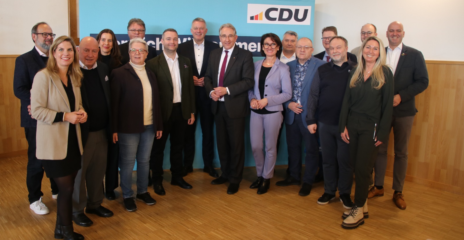 Der CDU-Bezirksvorstand. (Quelle: Matthias Lammert)