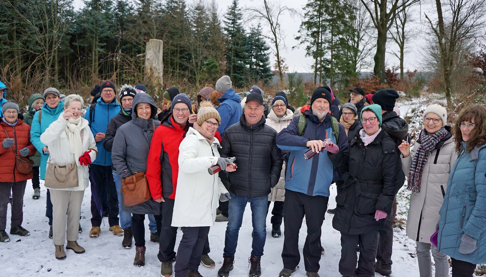 Eine feucht-fr�hliche Tour am Neujahrstag. (Foto: Joachim Weger)