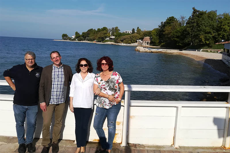 Von links nach rechts: Alex, Stephan, Maria, Daniela. Foto: pr
