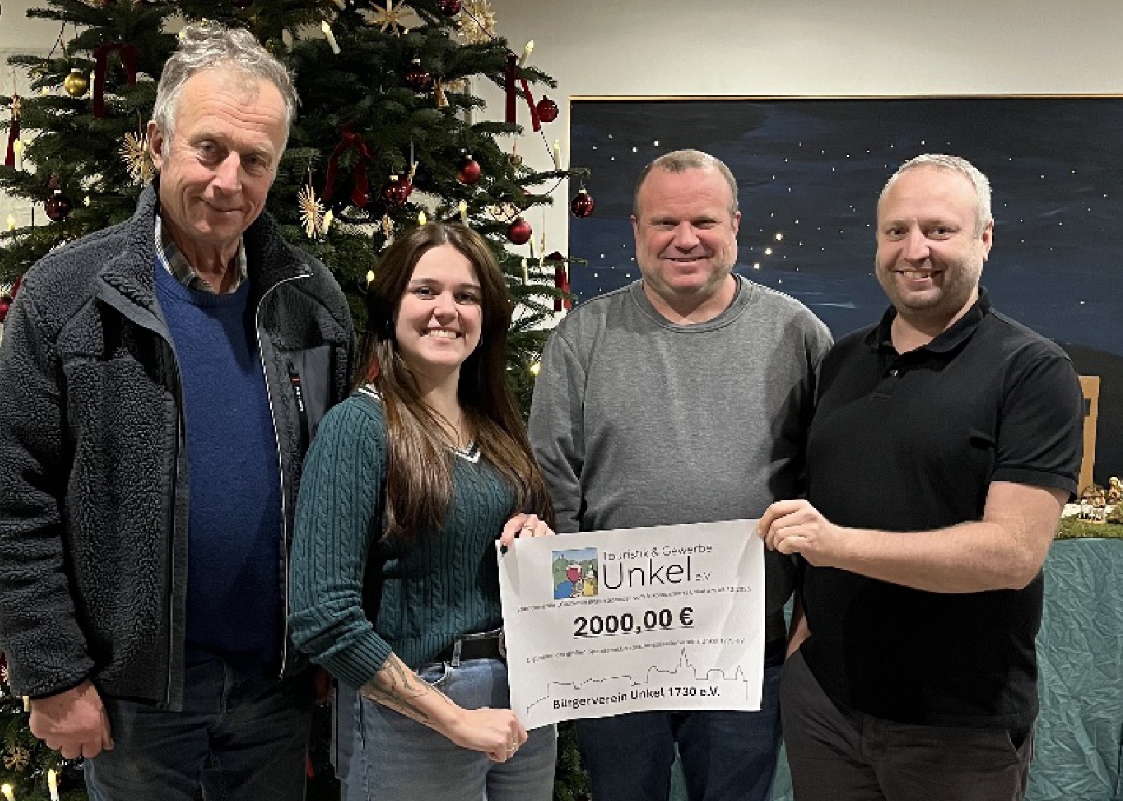 Erfolgreiche Spendenaktion beim Unkeler Nikolausmarkt