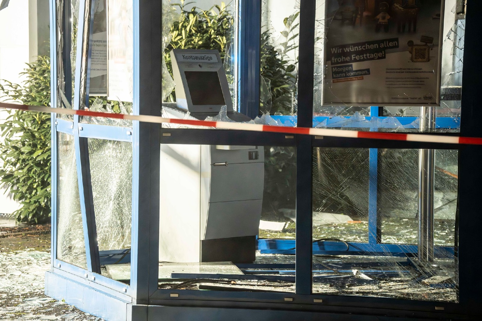 R�ckgang bei Geldautomatensprengungen in Rheinland-Pfalz