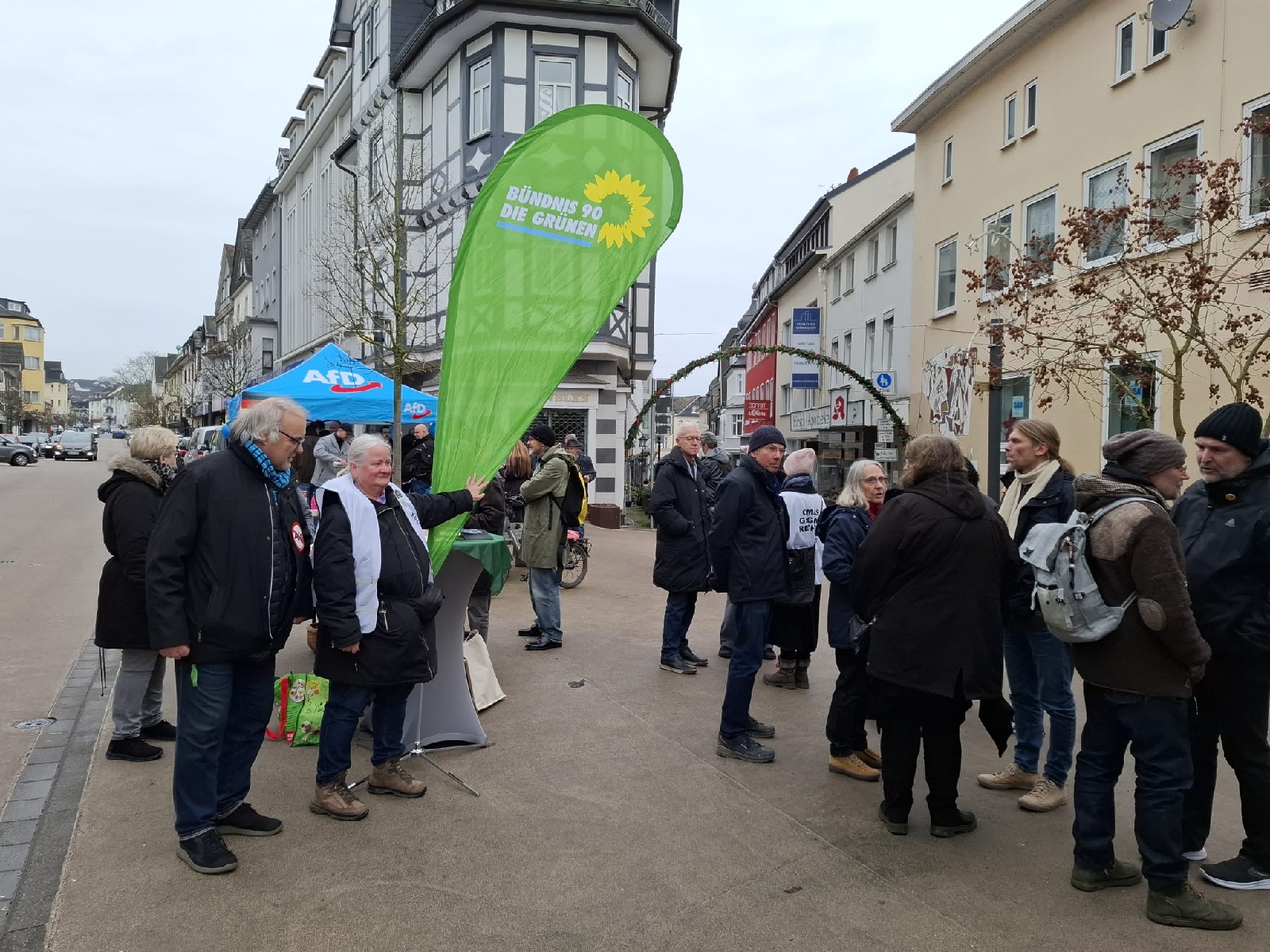 B�ndnis gegen Rechtsextremismus versammelt sich in Wissen