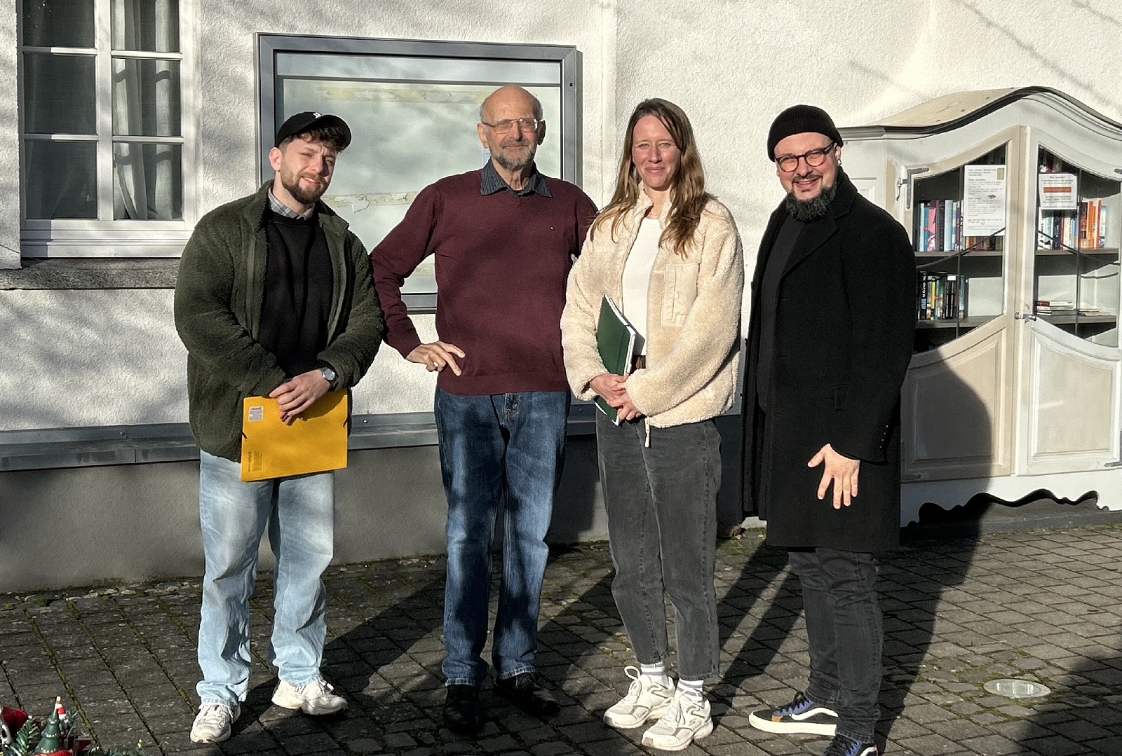 Besuch beim Mutwerk. (Foto: Thomas H�cker)