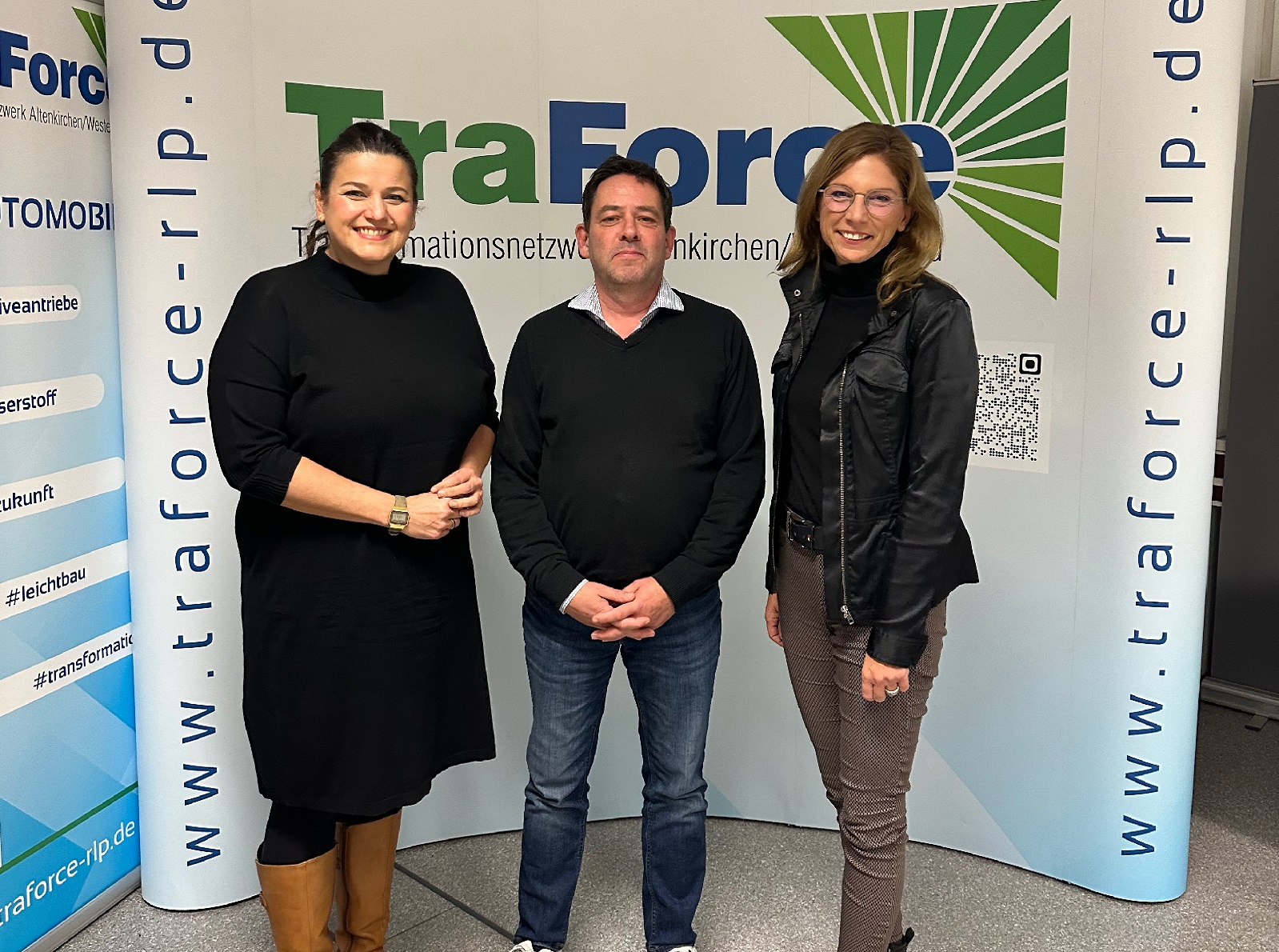 Politik und Gewerkschaft im Dialog im Transformationsnetzwerk in Wissen