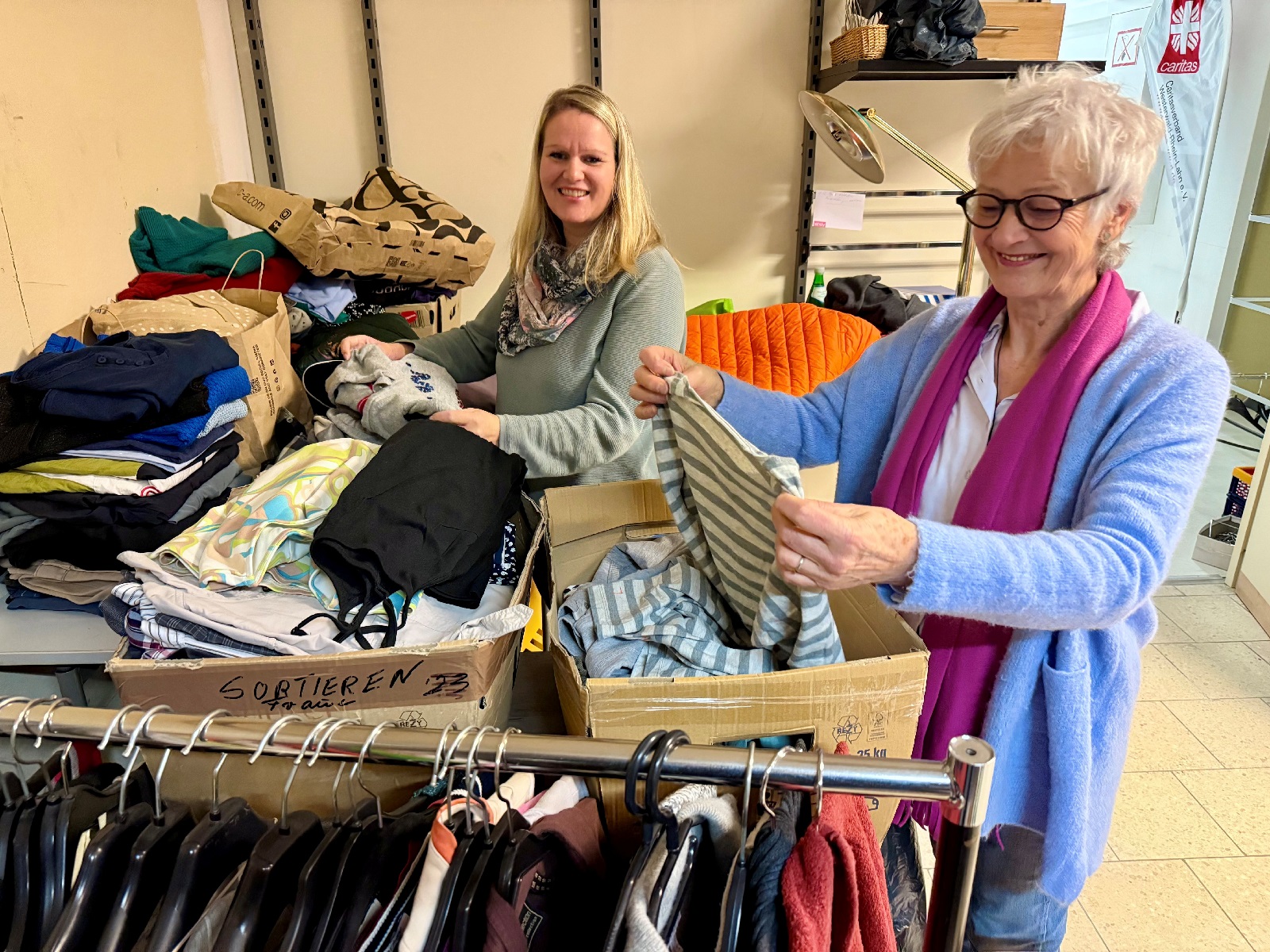 Secondhand-Laden in Montabaur ruft zu gezielten Sachspenden auf