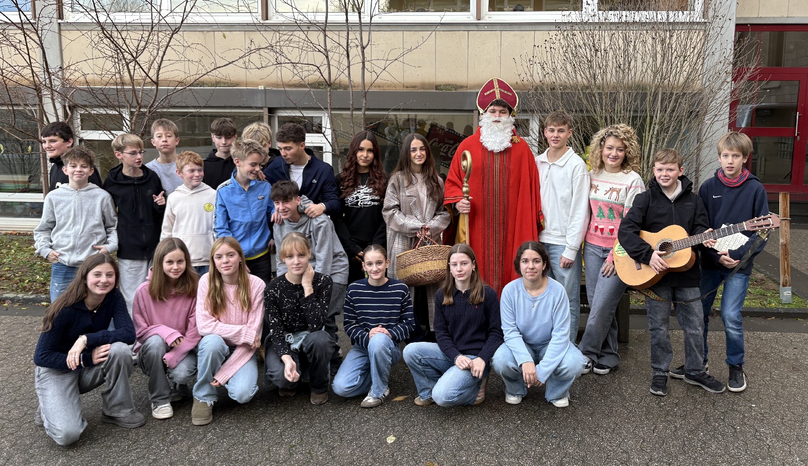 Die Schler hatten ihre Freude. (Foto: Jrg Eckert)
