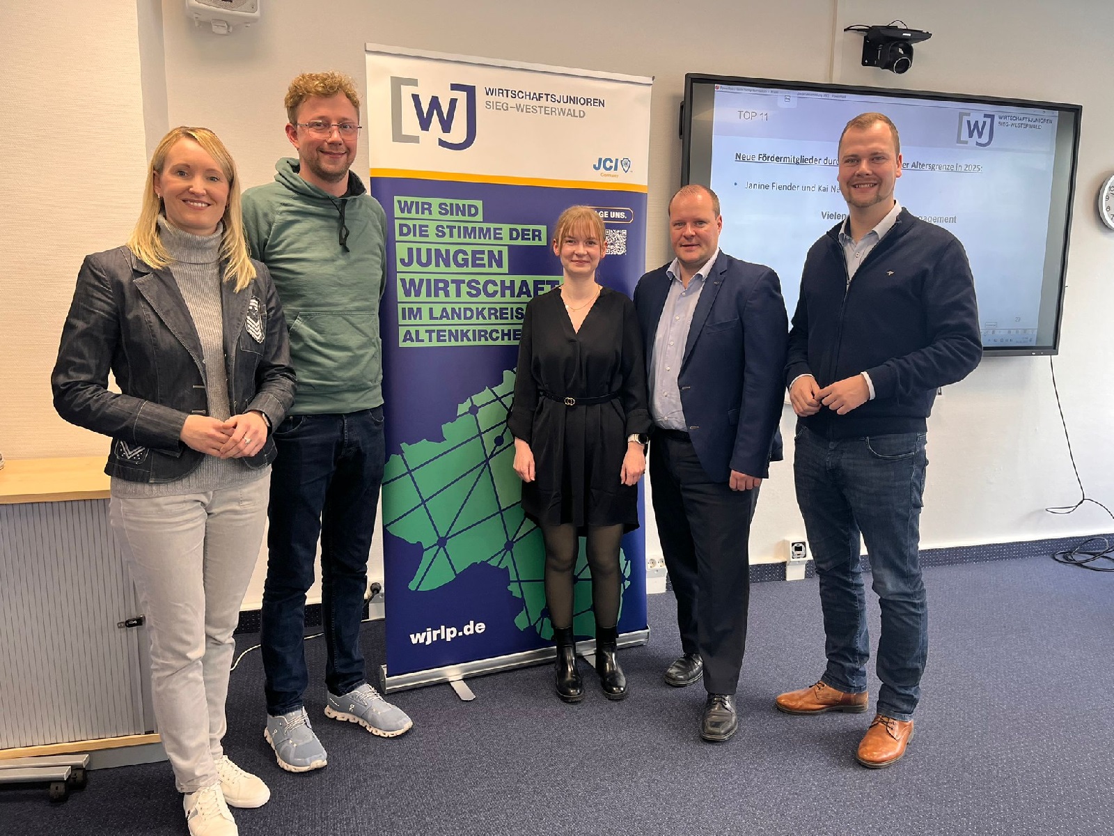 Der neue Vorstand. (Foto: Silke Baudendistel)