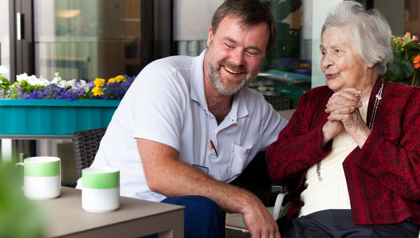 Menschen mit Demenz im Krankenhaus sind Thema