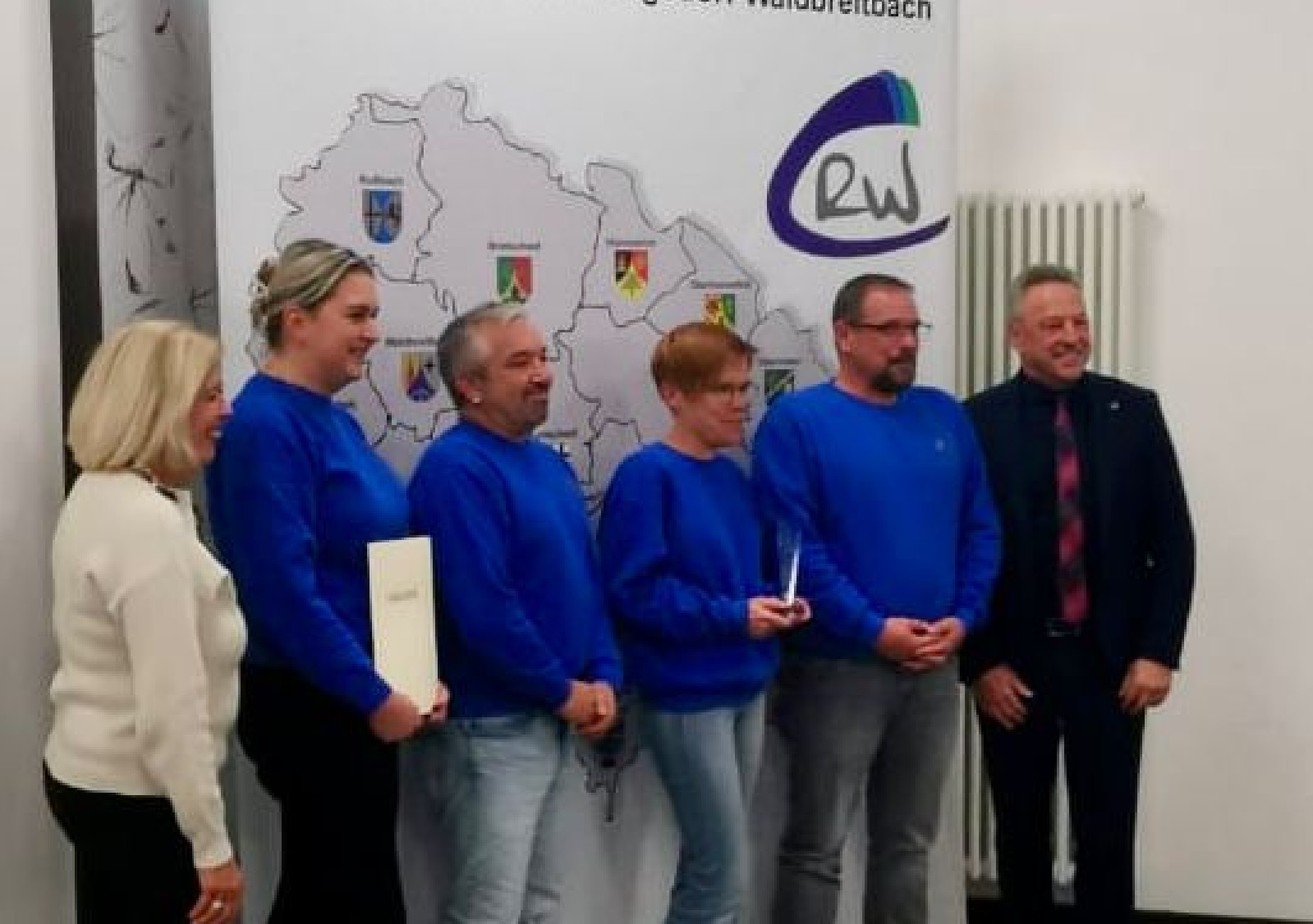 Verleihung des Ehrenamtspreises. (Foto: Michael Stber)