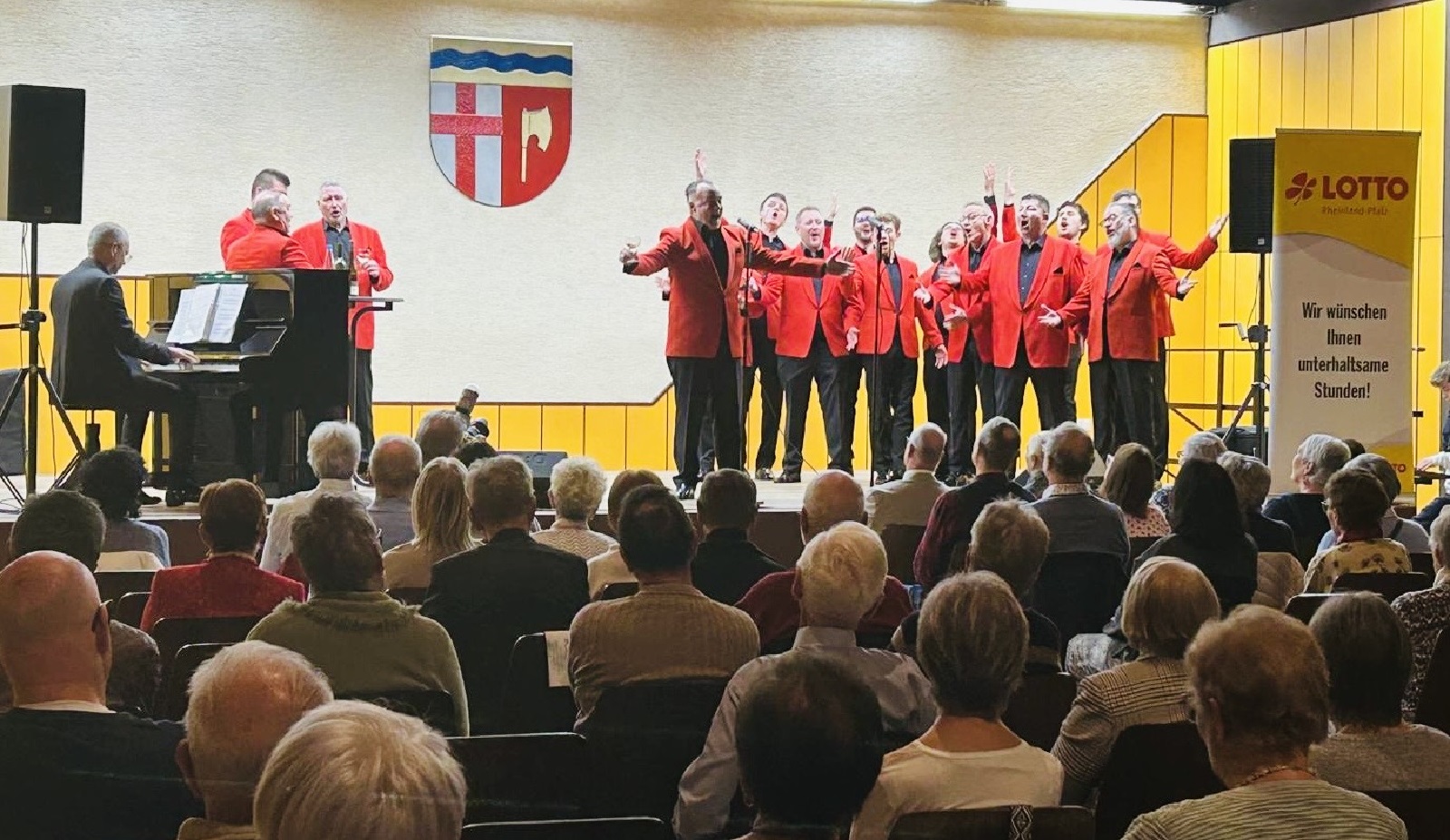 Die Mainzer Hofsnger gaben ein umjubeltes Benefizkonzert in Steinefrenz