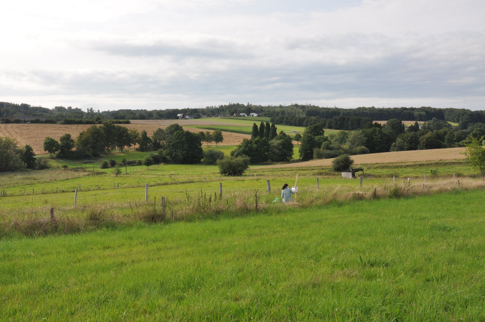 Landschaftsmalerei. (Foto: Janek Bernstetter)