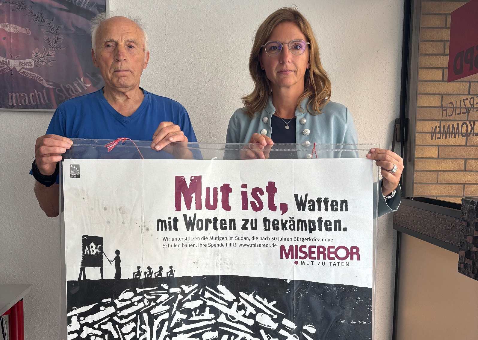 Mut zur Abrstung: Worte statt Waffen im Westerwald
