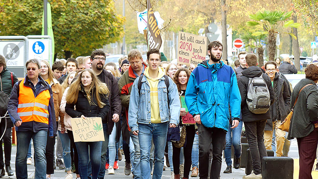 Fridays for Future demonstrierten in Neuwied